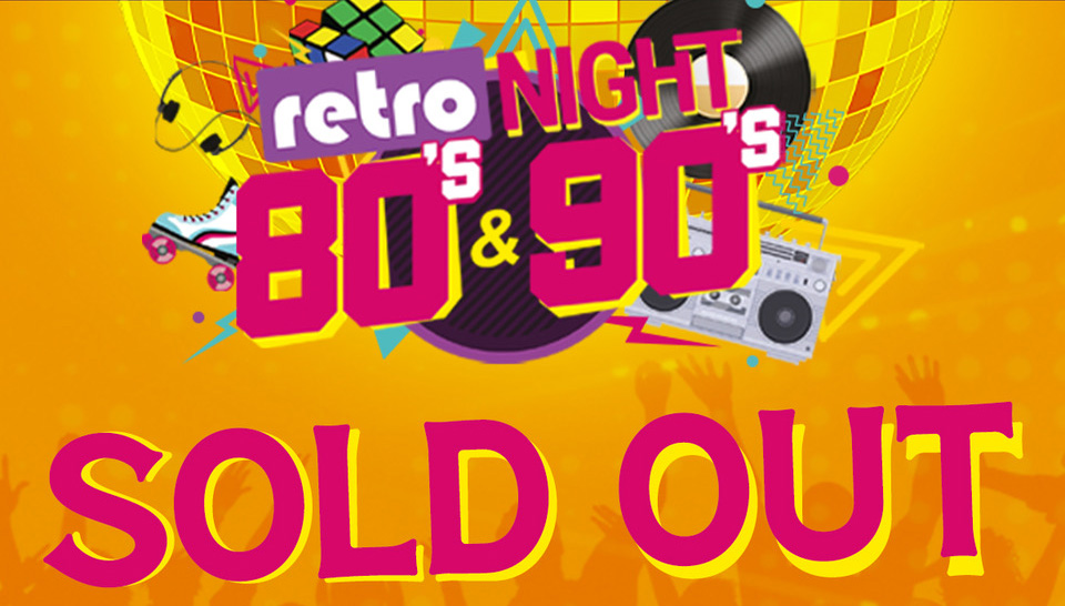 Sold Out Retro Night 30 novembre Espace Gruyère