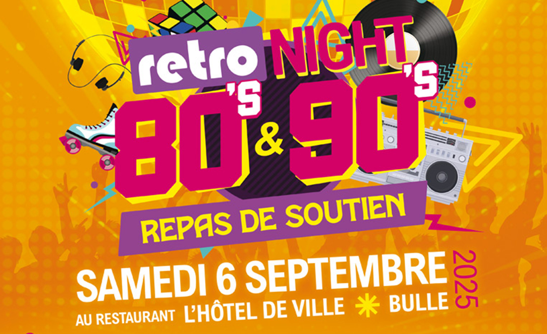 souper de soutien Retro Night 2025