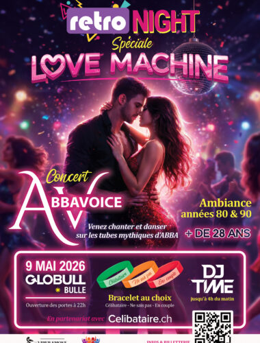 Soirée spéciale ABBA 9 mai 2026 à Globull